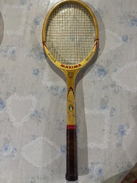 SCHLÄGER AUSPUFFTEILE SCUDETTO Tennis Maxima Torneo Vintage 70's EUR 69