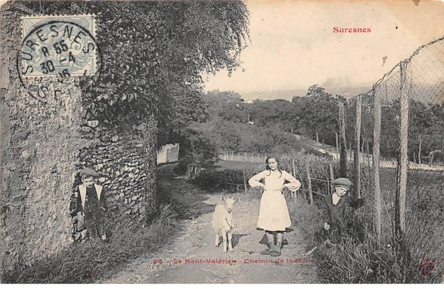 92 - SAN63236 - SURESNES - Le Mont Valérien - Chemin de la ...