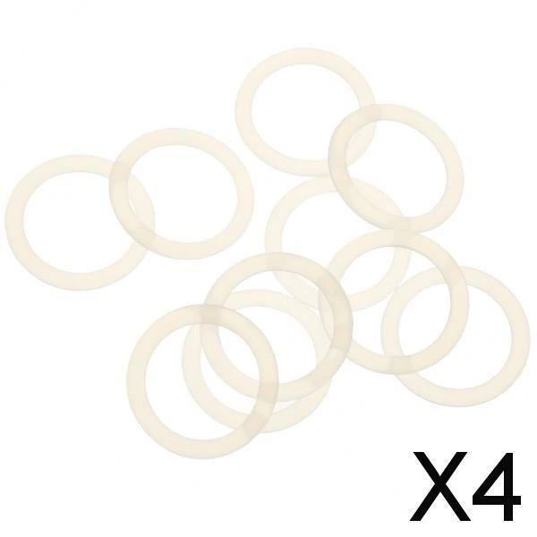 4X 10 pièces porte-sucette pour bébé en forme de O clips factices pour jouets