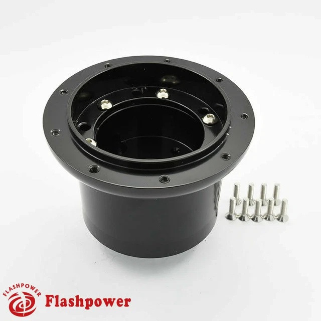 FLASHPOWER STEERING WHEEL Adapter Boss Kit MG MGB GT Roadster Black 54