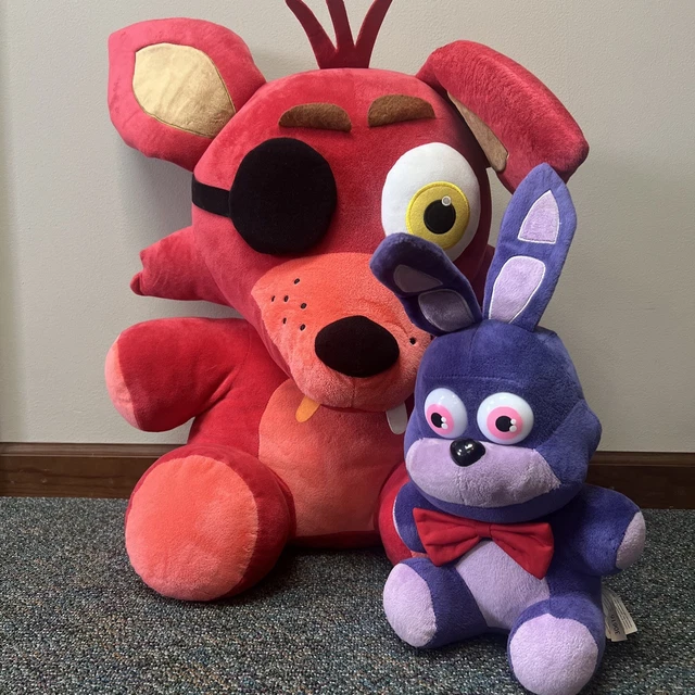 PELUCHE JUMBO FIVE Nights At Freddy's FOXY, Enorme 24” Raro Foxy