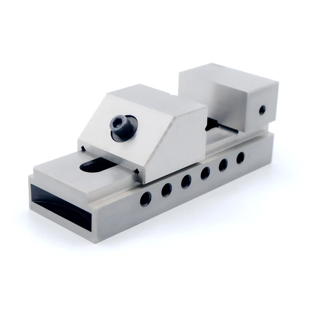 QKG Precision Manual Flat Tool Maker Vice Vise for Grinding Milling Machine