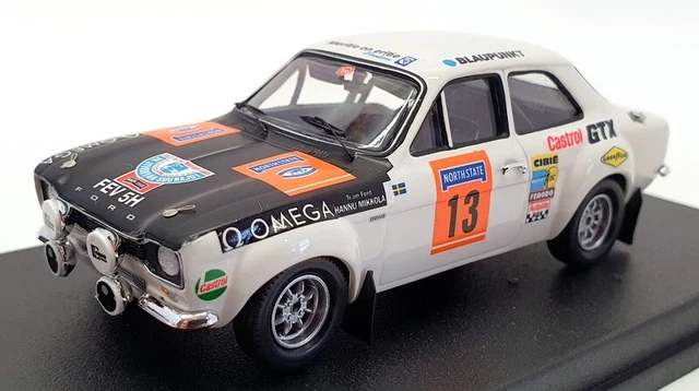 Miniature FORD ESCORT MKI 22 JUHANI KYNSILEHTO/MARTIN HOLMES... 1/43