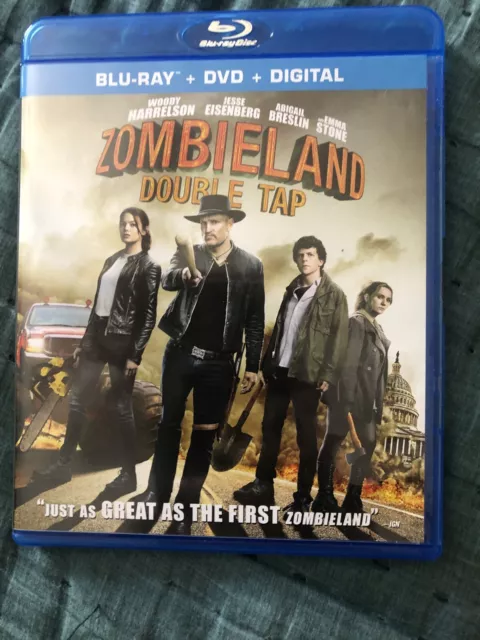 Zombieland Double Tap bluray & dvd only opened for digital code