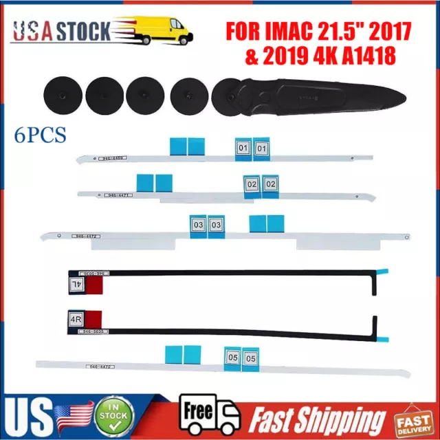 For iMac 21.5" 2012 - 2017 A1418 LCD Screen Adhesive Strip Sticker Tape Repair