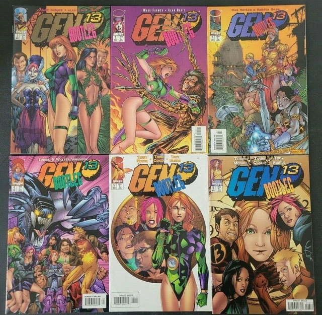 Gen 13 Bootleg Set Of 16 Issues 1996 Image Comics Bonus Deathmate 1St Appearance