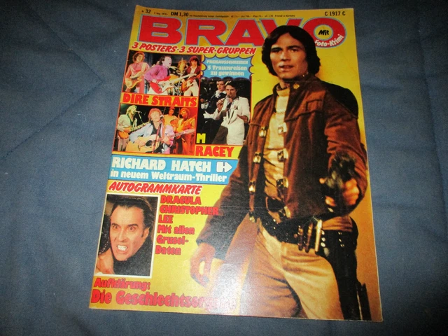 Bravo 2.8.1979 32/79 mit Dire Straits Poster Heft komplett