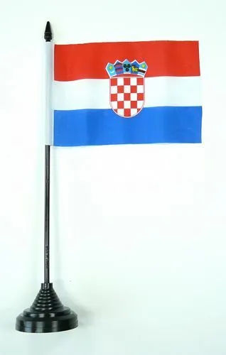 Tischfahne Kroatien 10 x 15 cm Fahne Flagge