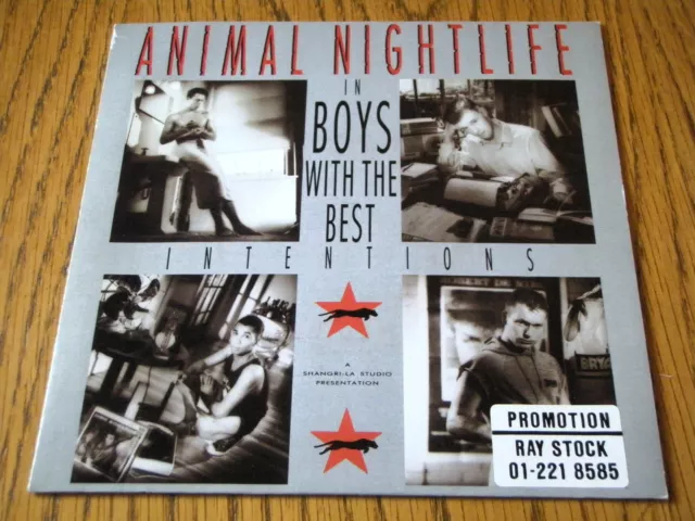 Animal Nightlife - Boys With The Best Intentions  7" Vinyl (Ex)