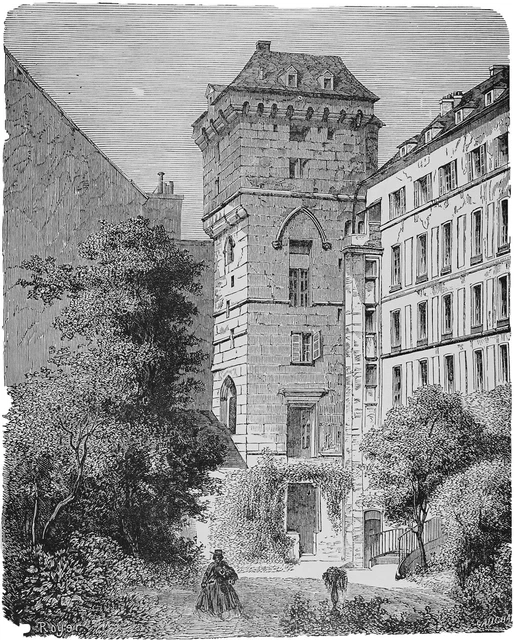 Gravure Ancienne Originale - 1845 - Sceau De Jean Sans Peur, Duc De Bourgogne