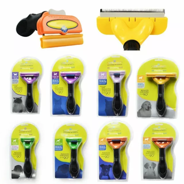 Pet Dog Cat Grooming Comb Brush Trimmer Tool Undercoat Rake Dematting Deshedding