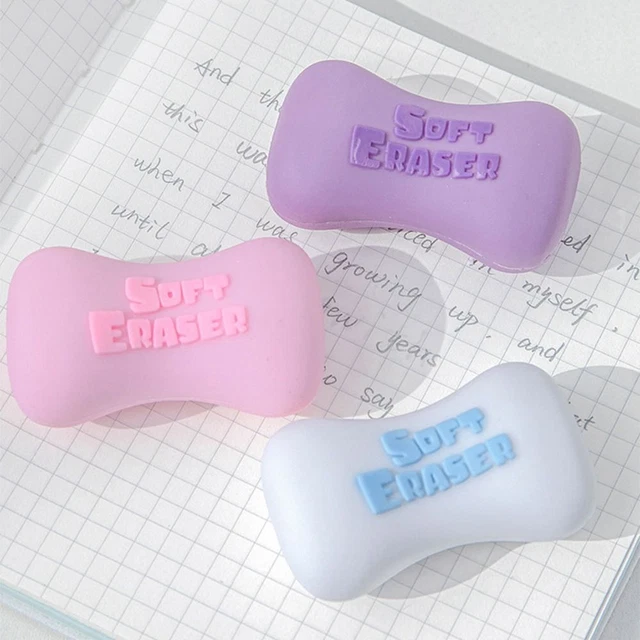 Fruit Flavor Mini Cartoon Soap Erasers Soap Shape Eraser  Correction Supplies