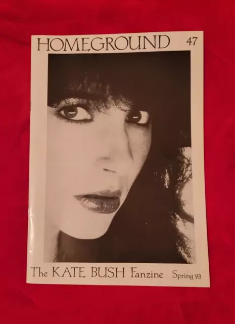 Kate Bush Homeground Fanzine Magazine Spring 1993 No. 47 Rare UK with Pics