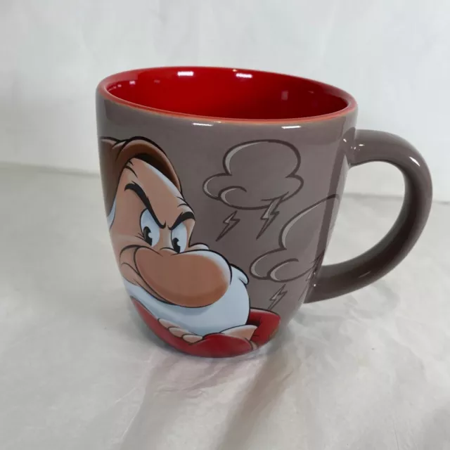 Disney Grumpy portrait mug 16 0z Walt Disney parks Snow White Dwarf