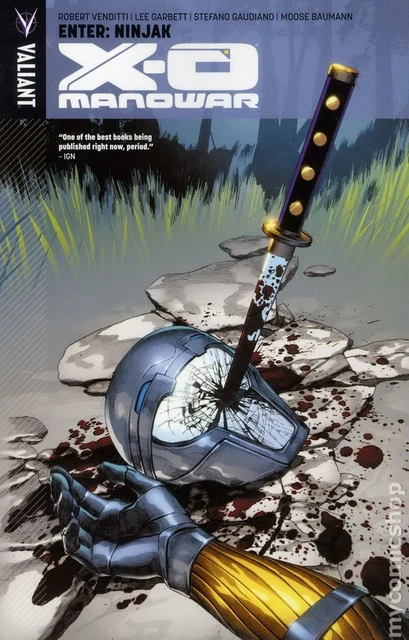 X-O Manowar TPB By Robert Venditti 2-REP FN 2015 Stock Image