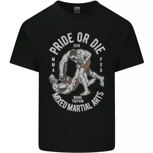 Pride Mma Muay Thaï Mélange Arts Martiaux Homme Coton T-Shirt Tee