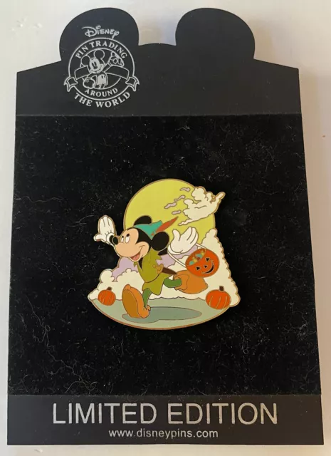 Disney Shopping Mickey Mouse Halloween As Peter Pan Pin LE 250