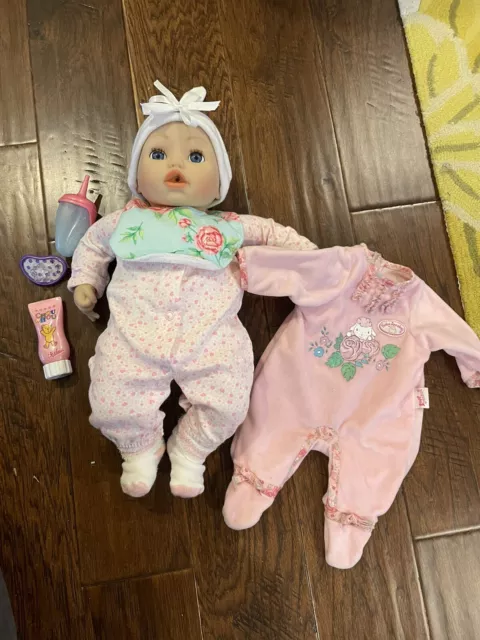 Zapf Baby Annabell Doll  Working Sounds