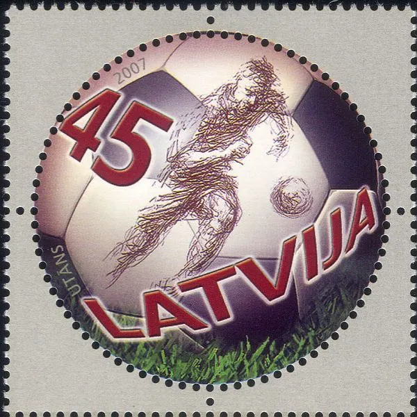 Latvia 2007 Latvian Football 100th Anniversary/Sports/Games/Soccer 1v (n29356)