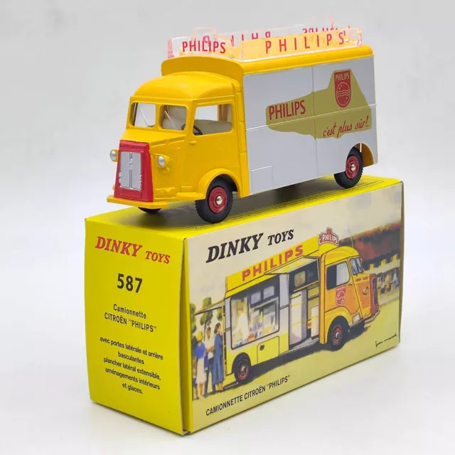 Camión Atlas 1/43 DINKY TOYS 587 CITROEN 1200K PHILIPS modelos diecast coche