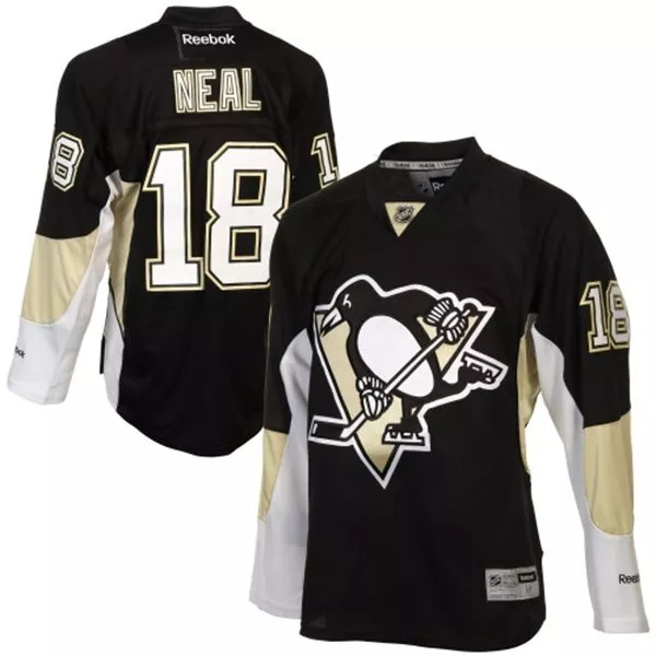 NHL Trikot Pittsburgh Penguins James Neal 18 schwarz Eishockey Premier Jersey