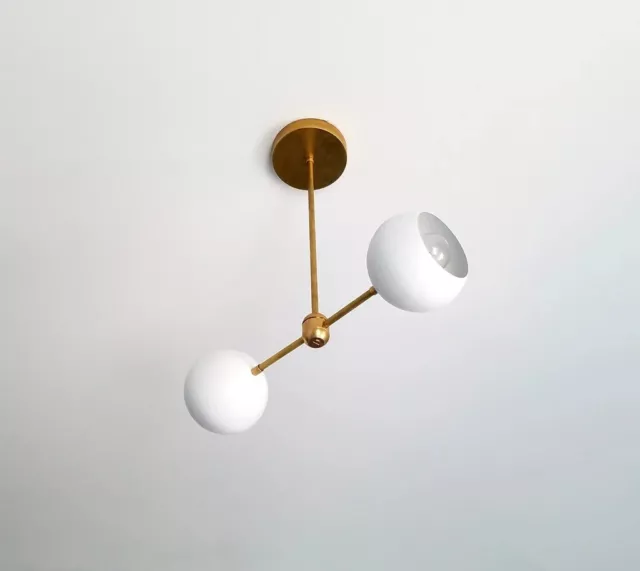 Modern Sputnik Pendant Chandelier Eyeball Shade Mid Century Ceiling Fixture Lamp