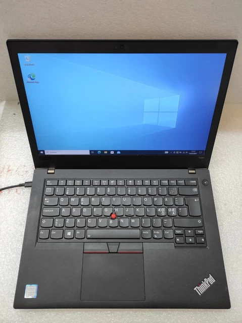 Lenovo ThinkPad T480 Core i7-8550U 8GB 128GB SSD 14`` FHD 1920x1080 Webcam