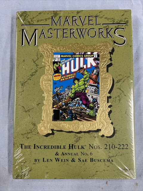 MARVEL MASTERWORKS #279 INCREDIBLE HULK Vol #13 Hard Cover (2019) Global Ship