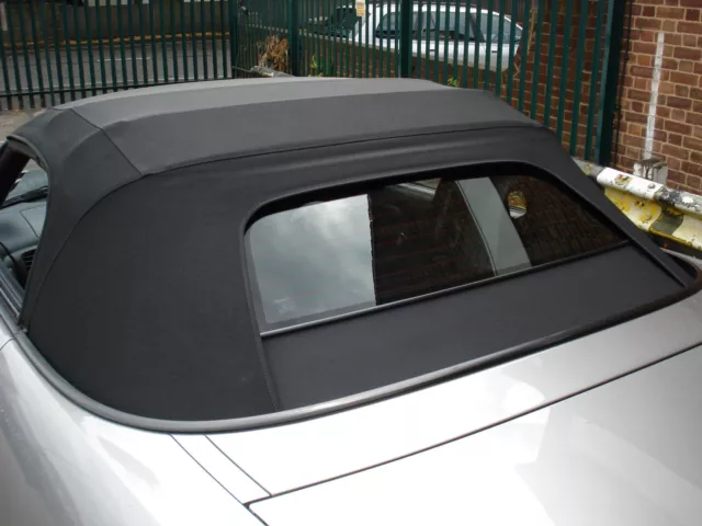 Honda S2000 - New Black Mohair Hood With Heated Glass screen 2002 -2009