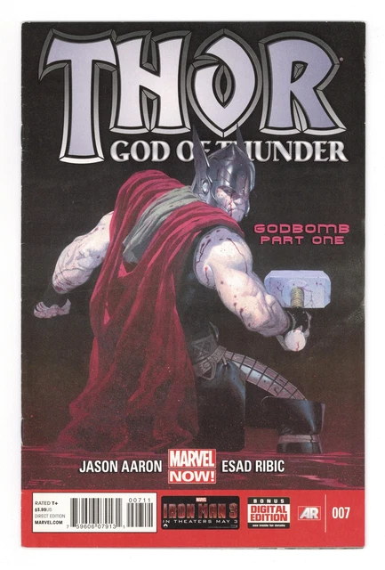 Thor God of Thunder #7A Ribic FN+ 6.5 2013