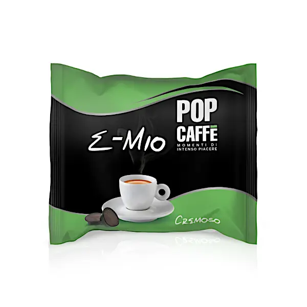 N.300 Capsules Pop Café E-Mio Crémeux Compatible avec Machines lavazza A Modo