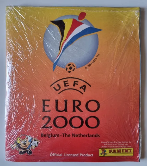 Euro 2000  Panini  Album Sigillato  Factory Sealed  Completo Stikers  Perfect