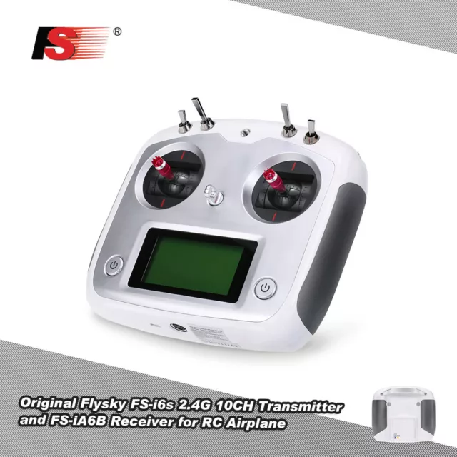 Flysky FS-i6s 10CH RC Radio Sender & FS-iA6B 6CH Empfänger Set  2,4GHz AFHDS