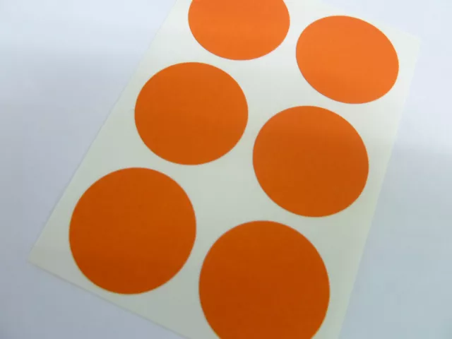 25mm Round Colour Code Stickers - Packs of 30 Coloured Circular Sticky Labels