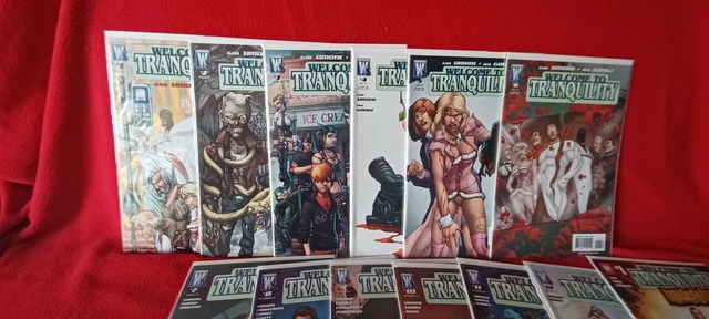 Wildstorm Comics Welcome to Tranquillity 1- 12 + VVF/NM