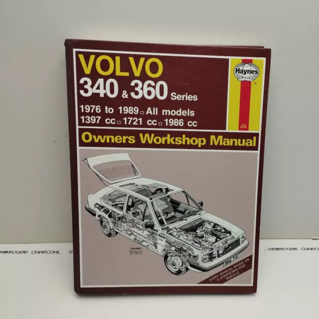 Haynes Workshop Manual- Volvo 340 & 360 Series 1976 - 1991 All Models Owners