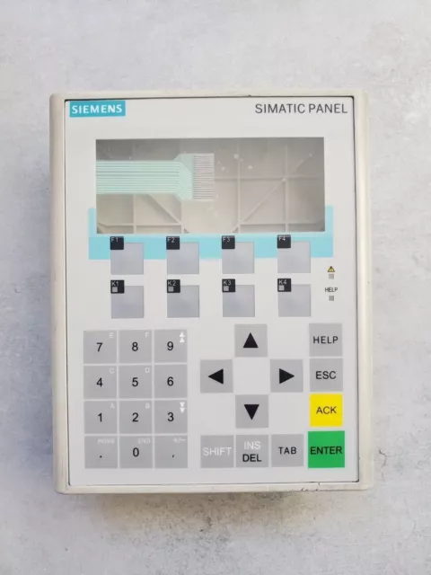 Siemens OP77B 6AV6 641-0CA01-0AX0 Boîtier Clavier A5E00186571 A5E00186577