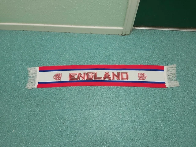 Vintage England Football Supporters Scarf