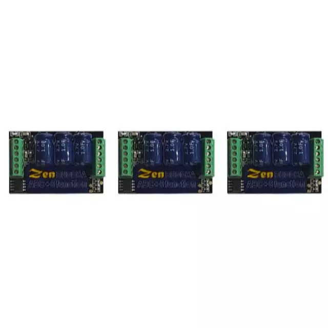 DCC Concepts DCD-ZBHP.6 Zen Black Buddha 5A Decoder 3 Pack