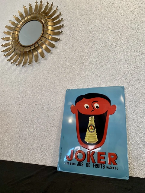 Pichet Publicitaire JOKER En Verre - Collection - Parfait état