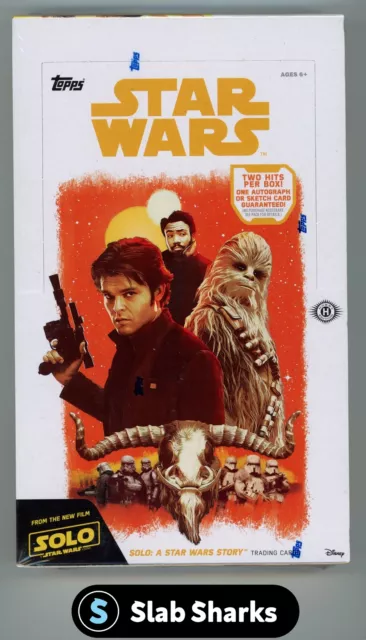 Topps Star Wars Solo: A Star Wars Story Sealed Hobby Box 