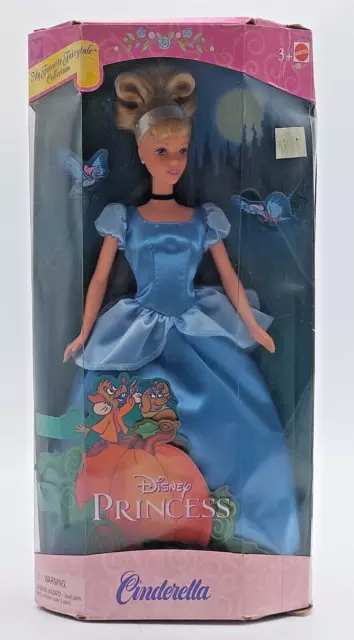 2000 Disney Princess My Favorite Fairytale Cinderella Puppe / NrfB, Mattel 29175