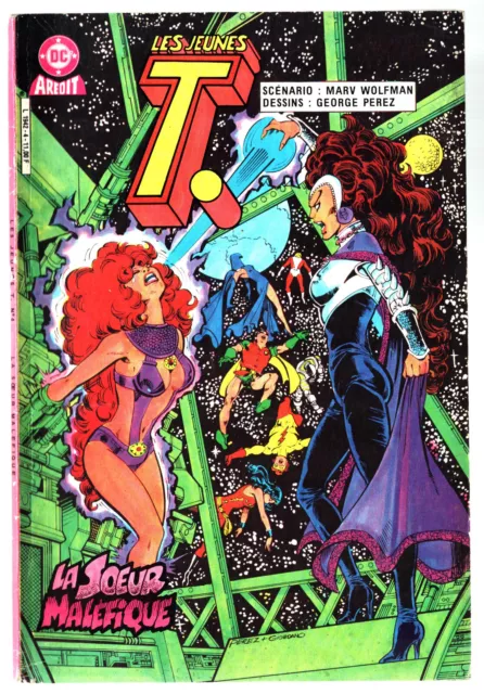 LES JEUNES T n°4 ¤ TITANS ¤ 1985 AREDIT DC