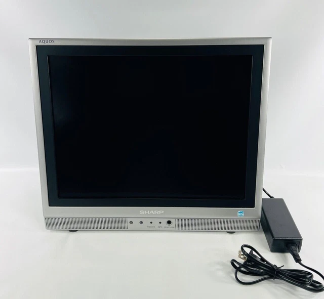 Sharp LC-15S1U-S 15" TV AQUOS with Power Adapter - Tested and Working! Sharp LC-15S1U-S 15" TV AQUOS with Power Adapter - Tested and Working!