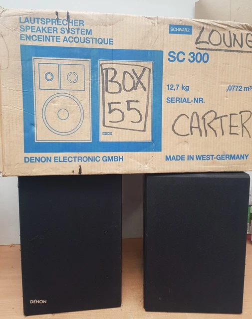DENON SC 300 Speaker System - Black - Unit Only *See Description * £79. ...