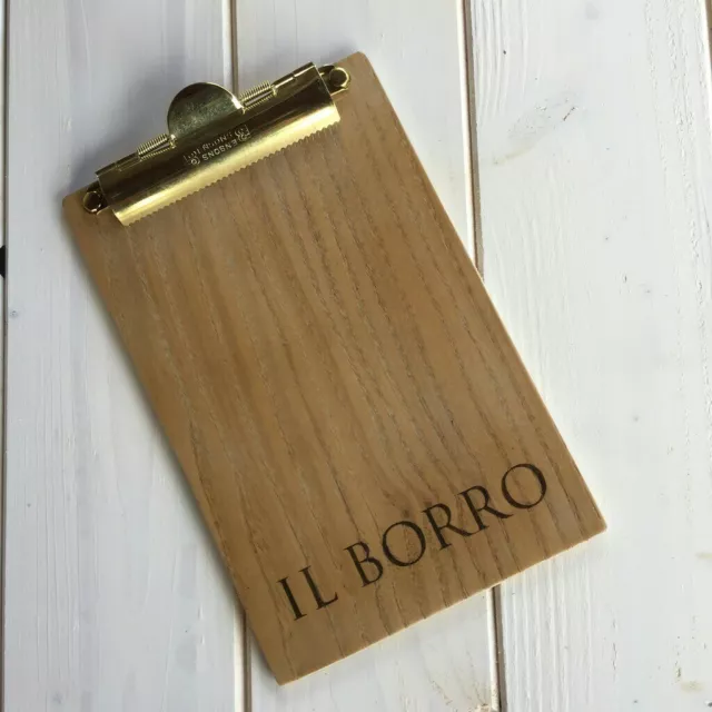 PORTA MENU IN Legno Personalizzati - Porta Menu EUR 4,00 - PicClick IT