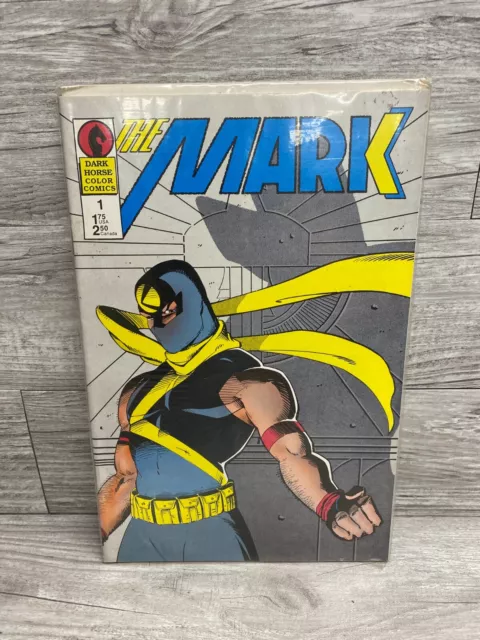 Dark Horse Comics The Mark #1 Copper Age 1987 Larry Stroman Art! Comic Book