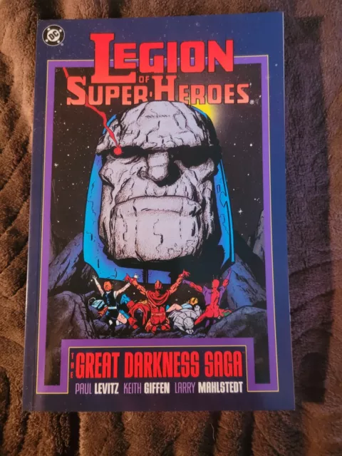 Legion of Super-Heroes - Great Darkness Saga TPB - 1st Edition 2nd print - DC