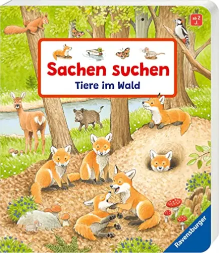 Gernhauser, S Sachen Suchen: Tiere Im Wald - (German Import) Book NEUF