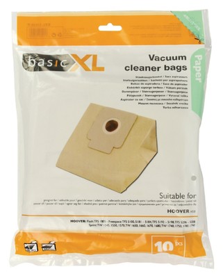 Hoover 10x Sacs à poussière papier pour  Hoover Audio 300,400,500,Autoflex 